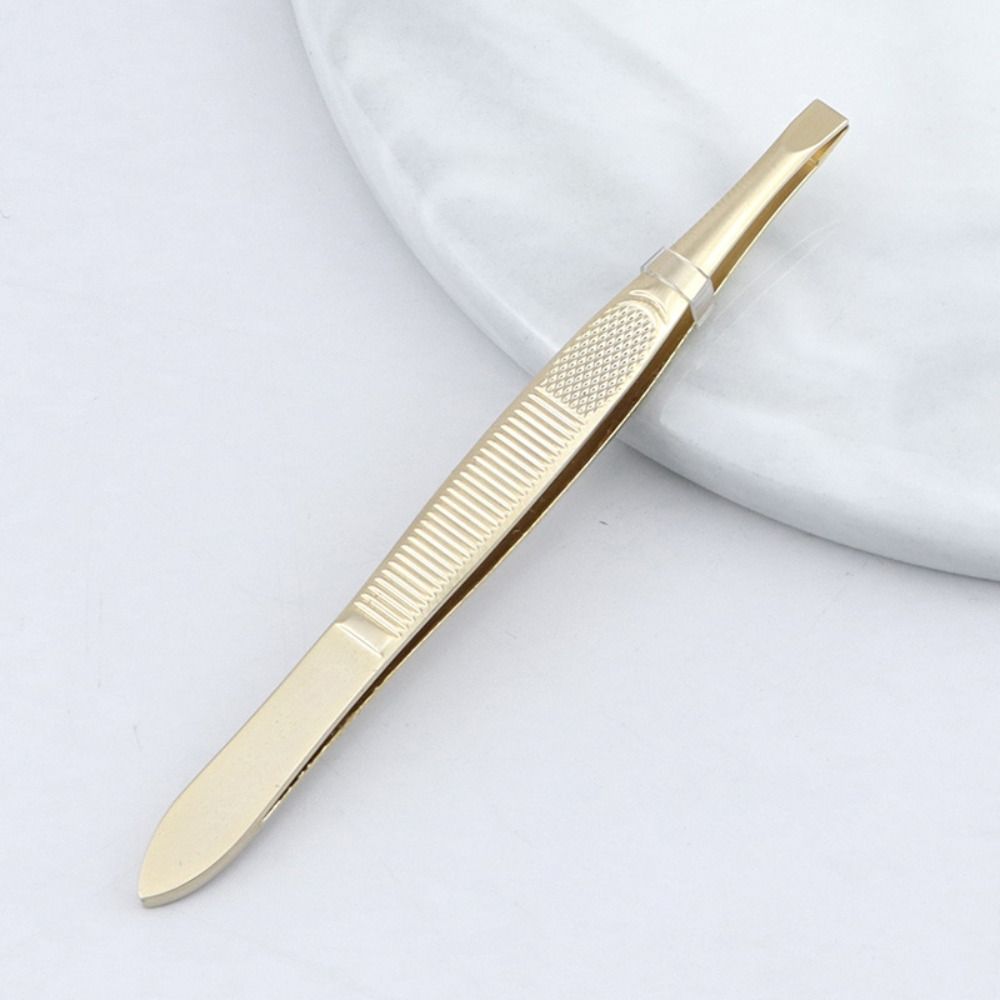 

Пинцет для стрижки бровей со скошенным кончиком Керлер для ресниц с плоским кончиком Профессиональные зажимы для бровей Девушка style 10