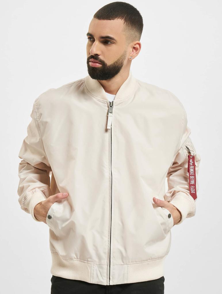 Демисезонная куртка Alpha Industries MA-1 TT Man (191103) stream white