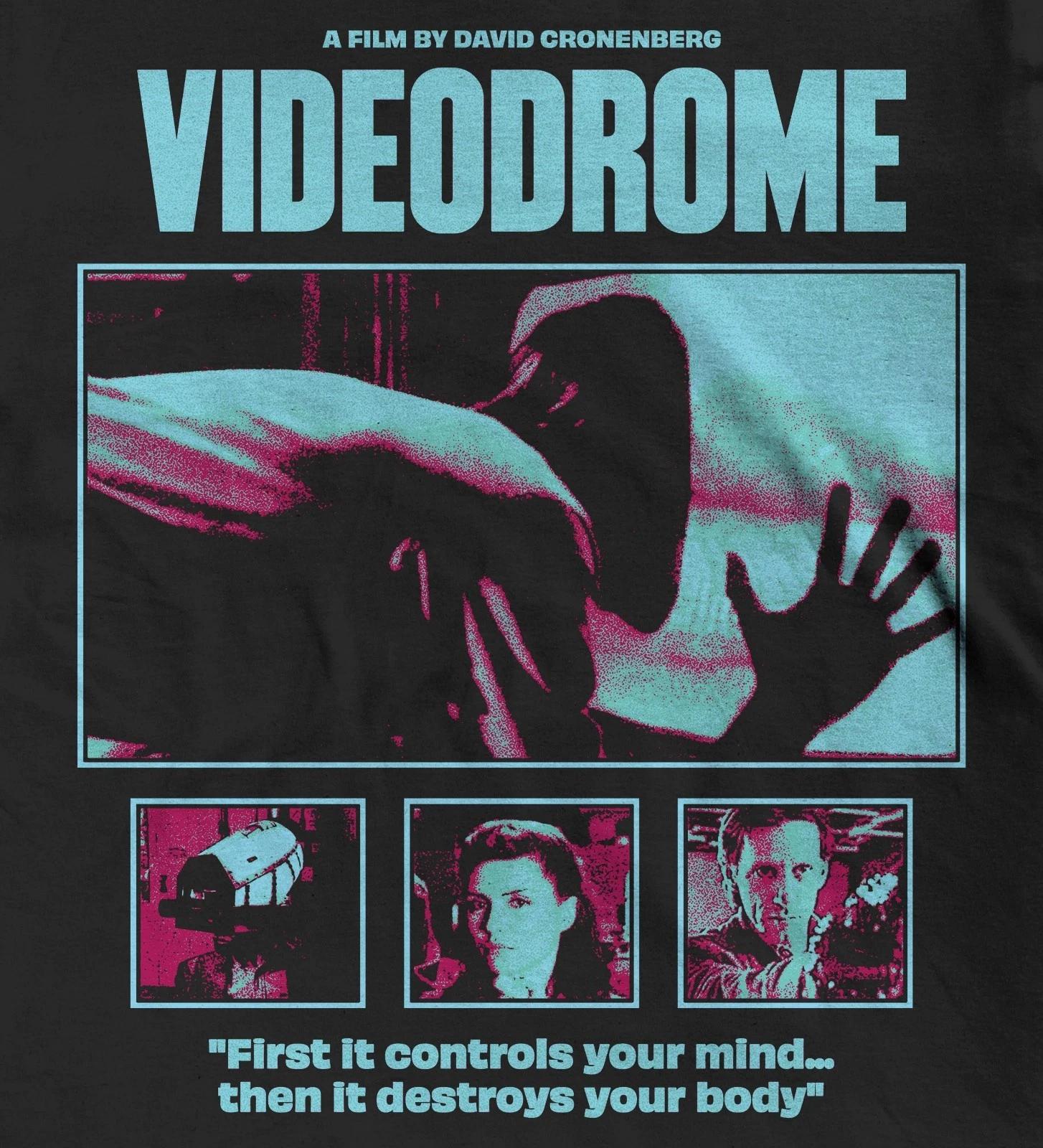 Videodrome Shirt - David Cronenberg 1983 Body Horror Tee - Cult Classic T Shirt 3XL
