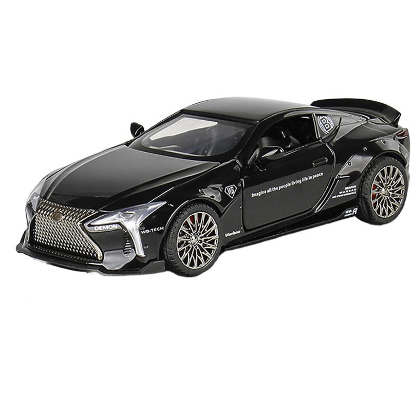 1:32 LEXUS LC500 Sportfahrzeug Legierung Druckguss Modell Computer Schreibtisch Ornamente Sammlungen Für Ihren Freund Am Valentinstag