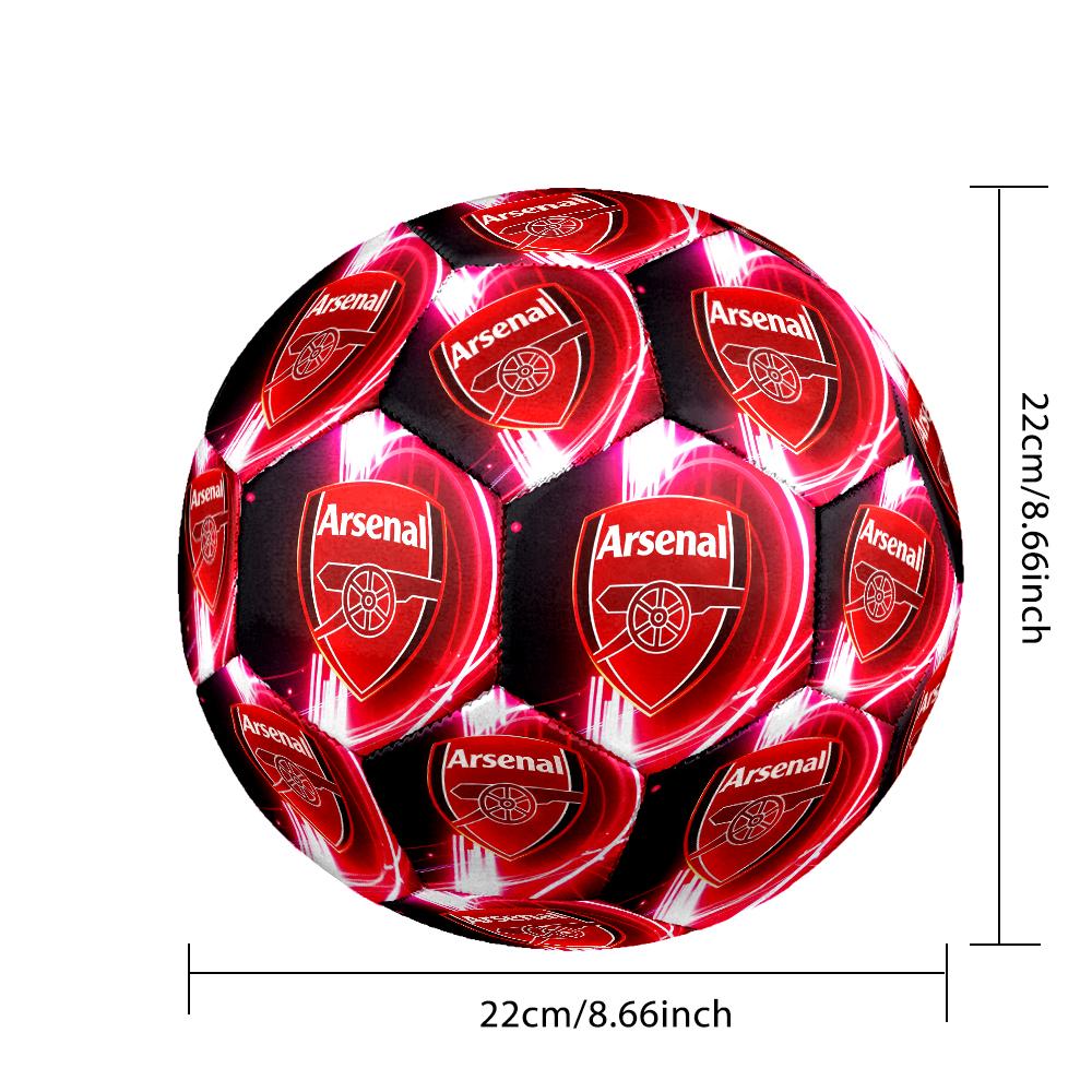 1pc Football Club Size 5 Soccer Ball, Standard Sport Football Firm Stitching for Training And Match, Gentle On the Feet, Durable and Unique