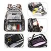 New Transparent Backpack For Women Jelly Double-Shoulder Bag Eco-Friendly TPU Student Schoolbag Fashionable And Versatile