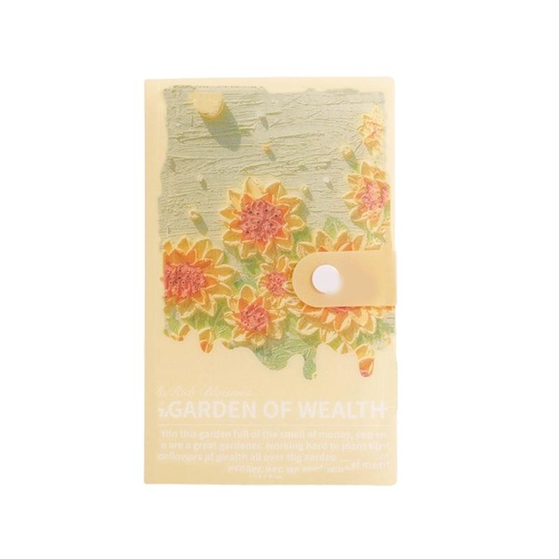 Creative Budget Planner Notebook Featuring Beautiful Oil Painting Design For Teaching Kids Financial Responsibility
