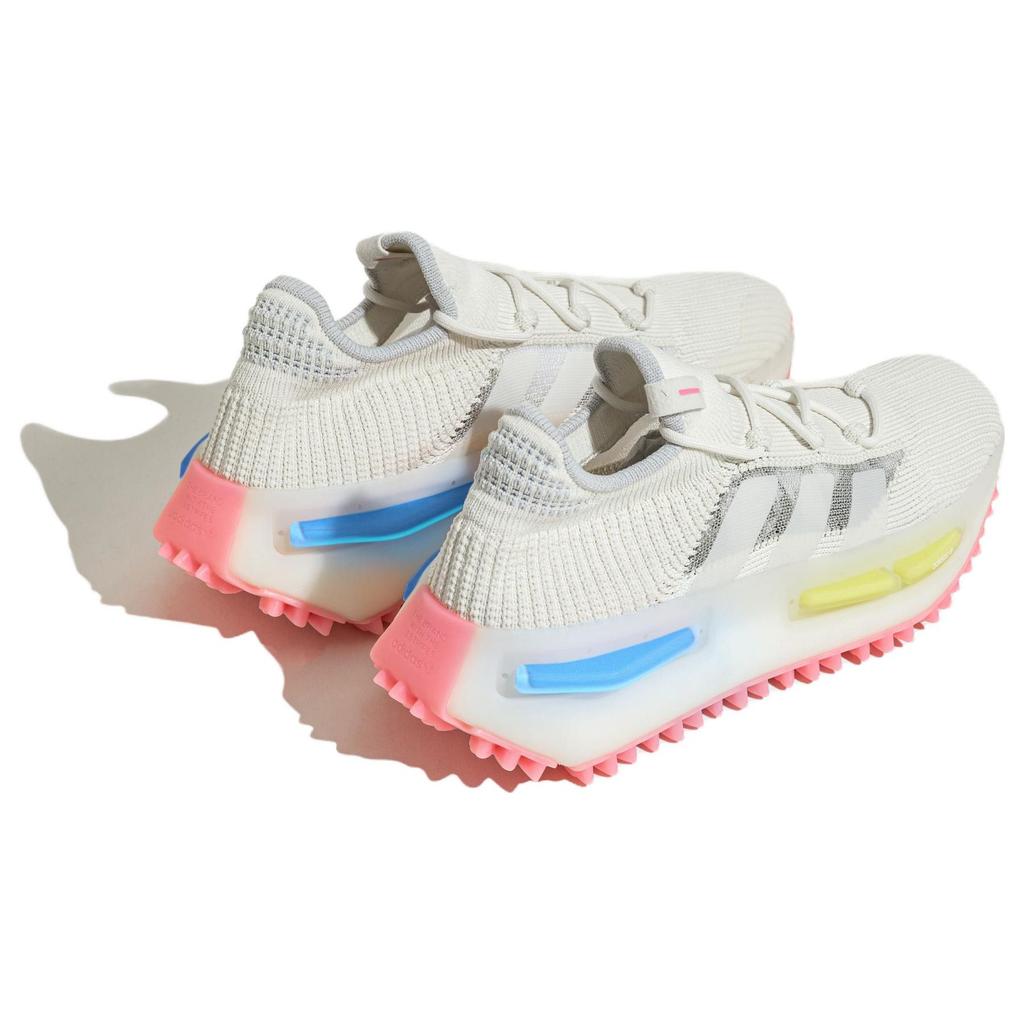 Adidas Originale NMD S1 Stoff Bequem Einfach Vielseitig Langlebig Leicht Low-Top Lifestyle Freizeitschuhe Unisex Sneaker Beige HQ4436