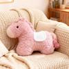 Handmade Pink Pony Plush Toy With Soft Short Plush For Kids Bedroom Decor And Gift