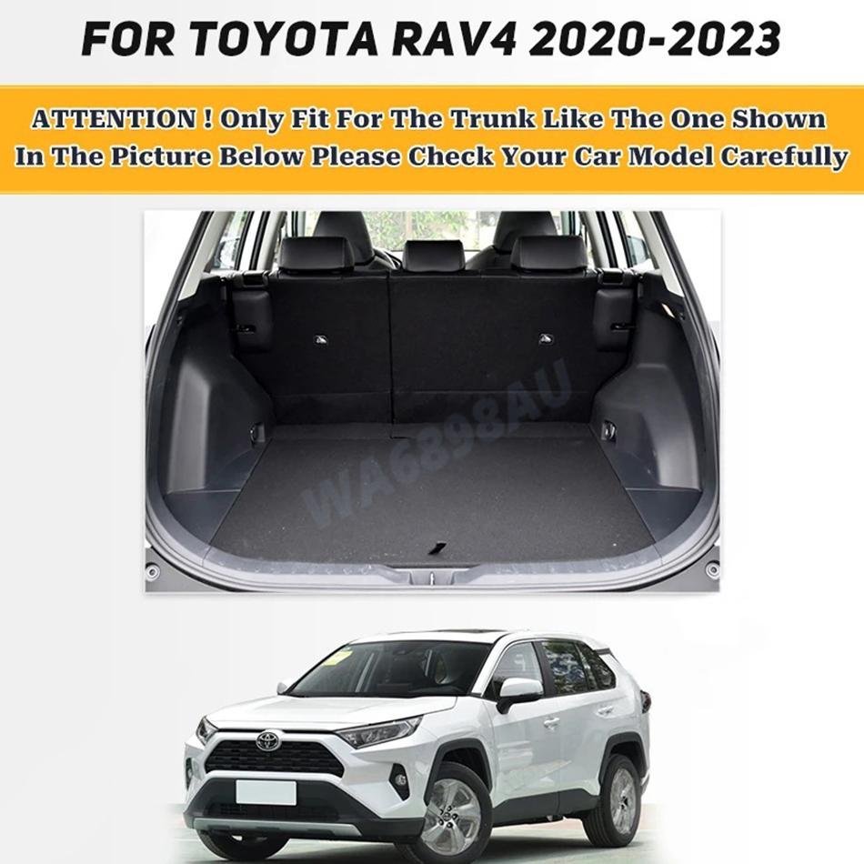 Wearing-Resistant PU Leather Car Trunk Mat For Toyota RAV4 2020 2025 2025 2025 Custom Anti Dirty Durable Carpet Protective Pad