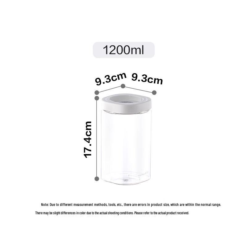 Chahua Plastic Food Storage Jar Set