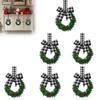 Pinecone Garland Christmas Vine Christmas Red Decoration Hanging For Garden Small Flower Wreath Memorial Day For Front Door