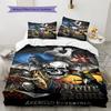 Name Custom Avenged sevenfold Pattern Bedding Set Quilt Cover Pillowcase Home Decor Gift (1 * duvet cover + 2 * pillowcase, without core)