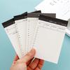 Small Checklist Notebook Tearable 50 Sheets Notepads Daily Schedule Small Memopad Writing Pad for Daily Task Note Memos