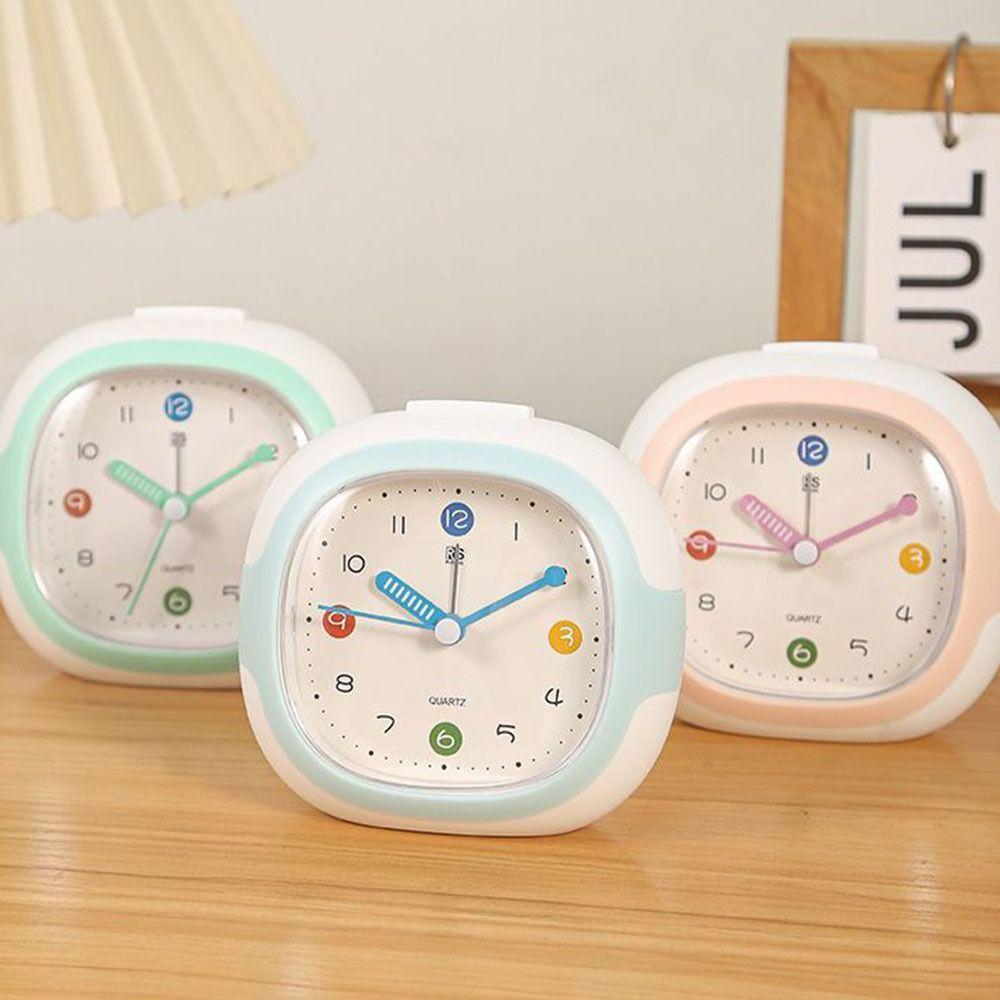 with Night Light Children Desktop Clock Anti-drop Tabletop Clock Creative Alarm Clock Living Room