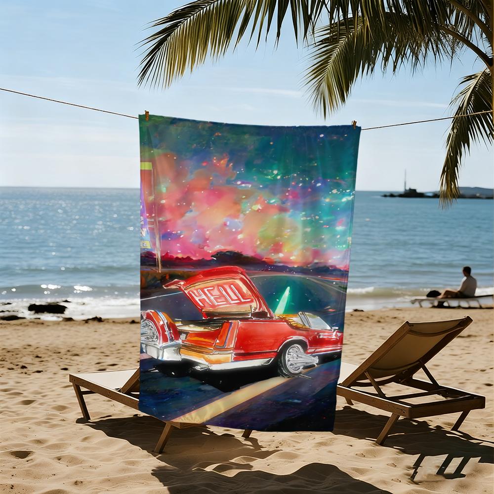 D-don T-toliver singer Towel Beach Quick Dry Soft o-octane Pool Towels Gift for Travel Gym Shower Camping sports