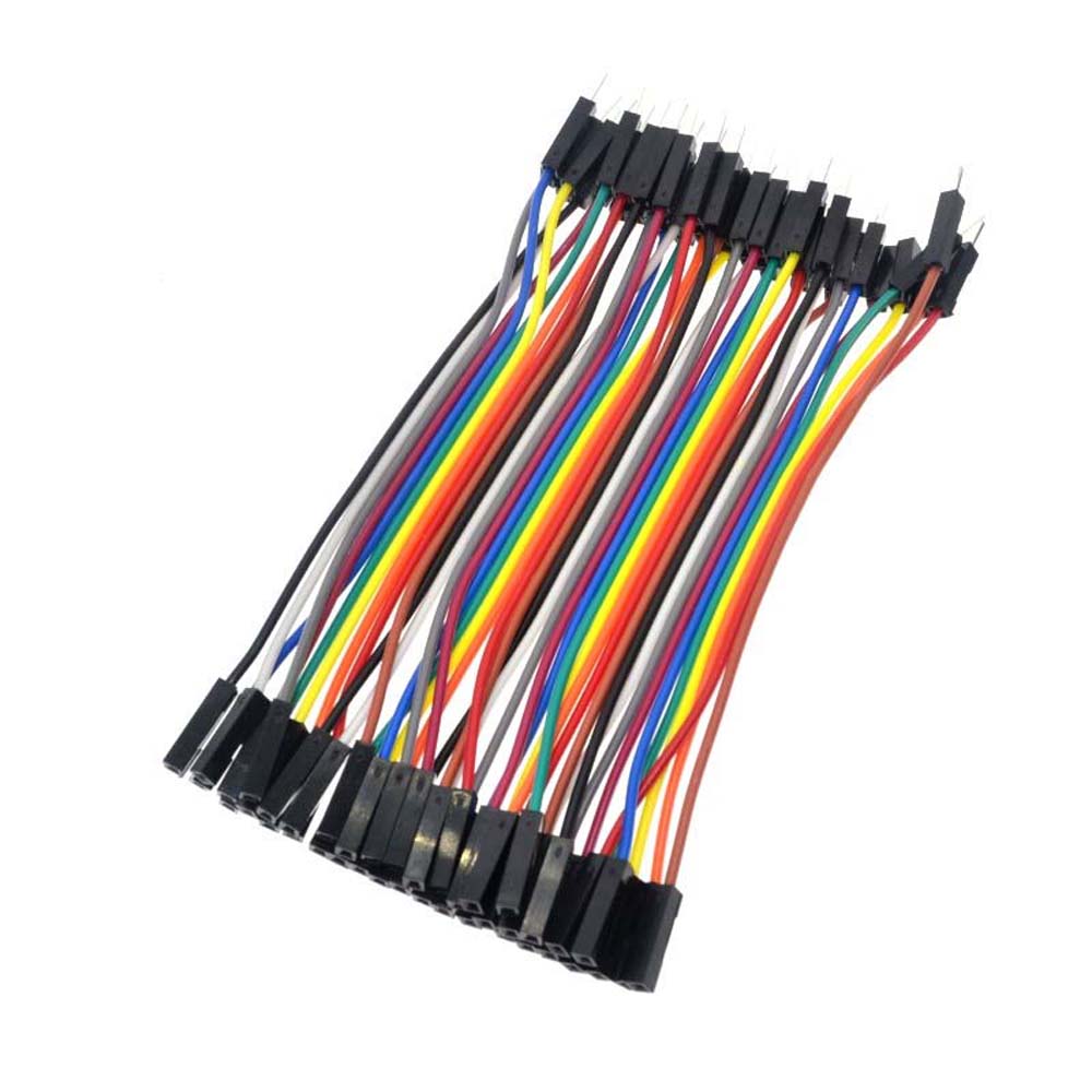 Male 40PIN 2.54mm DIY Breadboard Male To  Female Dupont Cable Jumper Wire Electronic Kit Connector