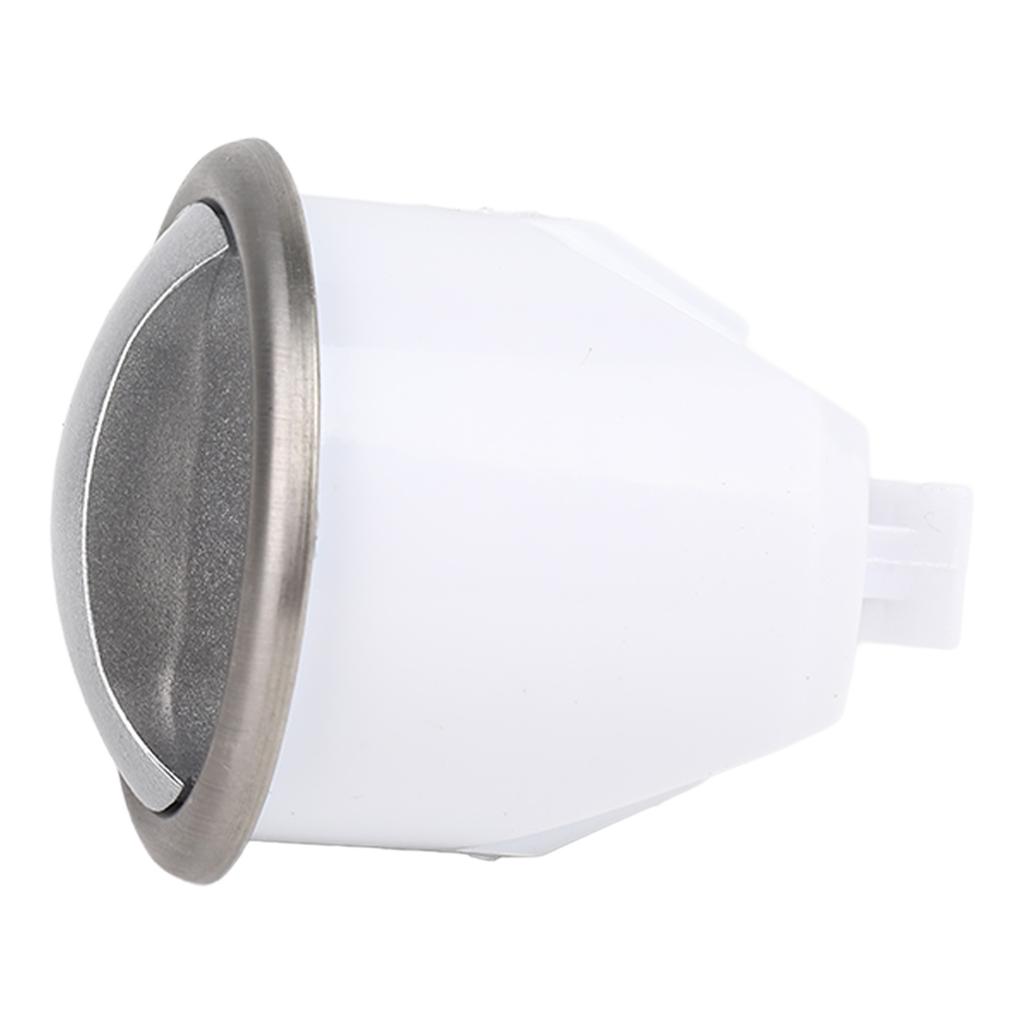 ABS Plastic Switch Button Stainless Steel Wiredrawing Panel Door Lock Accessory for Bathroom Motor Homes Dining Car