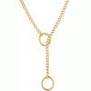 Punk Style Round Heart Shape Men and Women Gothic Men's Necklace