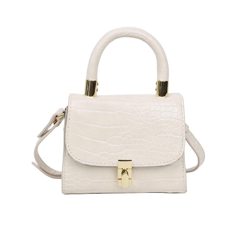 

Versatile styling bag, premium texture commuter bag, women s portable messenger flip bag, fashionable large-capacity shoulder bag. 20*5*14 білий