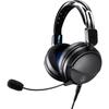 Audio-Technica ATH-GL3 Gaming Headset Closed-Back PC PS4 PS5 Xbox One with Detachable Microphone 3.5mm Plug