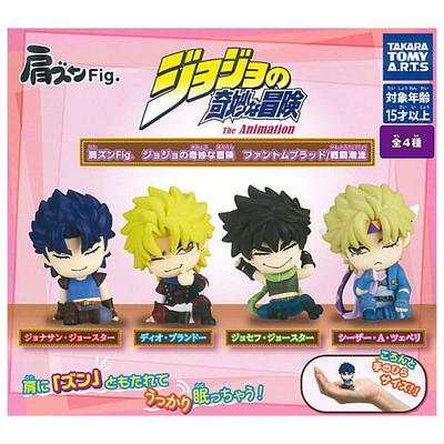 Shoulder Zun Bizarre Adventure Phantom Tendency Set of Gacha Capsule Toy Fig. JoJo's Blood/Battle [Complete 4]