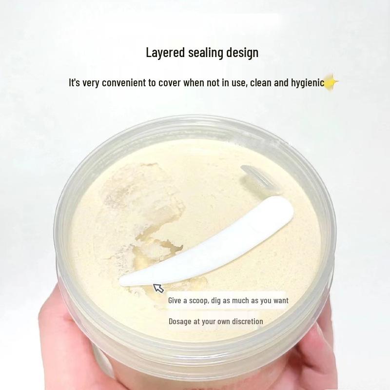 Luckyfine Aufhellende & Feuchtigkeitsspendende Peeling-Handcreme - Nährende Anti-Riss-Pflege.