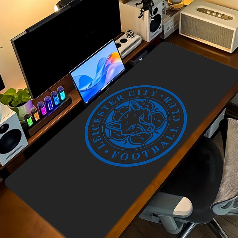 Leicester City Football Club Print  Cushion Non-slip Laptop Tablet Big Mousepad XXL Mat Mini PC Playmat With Lock edge