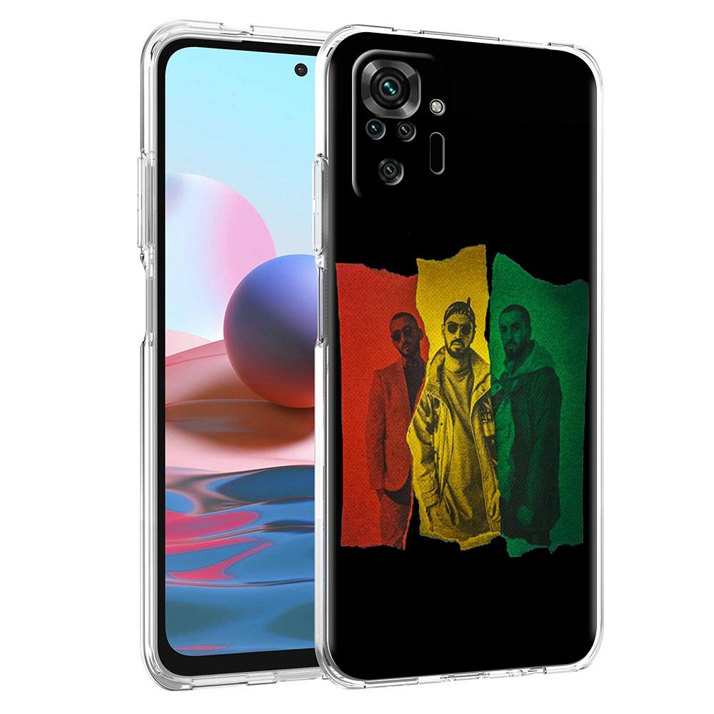 Soft Clear Case For Xiaomi Redmi Note 10 9 8 Pro 9S 10S 8T 9A 9C K40 7 9T 8A Silicone Phone Cover Hajime MiyaGi Andy Panda Funda