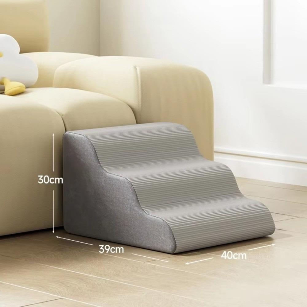 3/4 Step Pet Stair Memory Foam Sponge Dog Sofa Steps New Pet Ramp Stairs  Pet Supplies