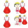 Cute Chibi Maruko Chan Cosplay School Uniform Costume For Kids And Adults