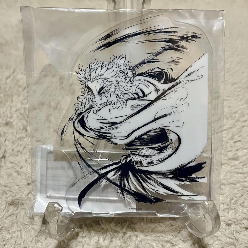 [USED] Demon Slayer: Kimetsu no Yaiba Interlude Artbook Original Illustration Rengoku Kyojuro WEBSHOP Lottery Acrylic Stand B