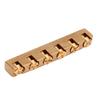 Guitar Nut 6 String Brass Adjustable Instrument Accessory Replacement Part for Bass