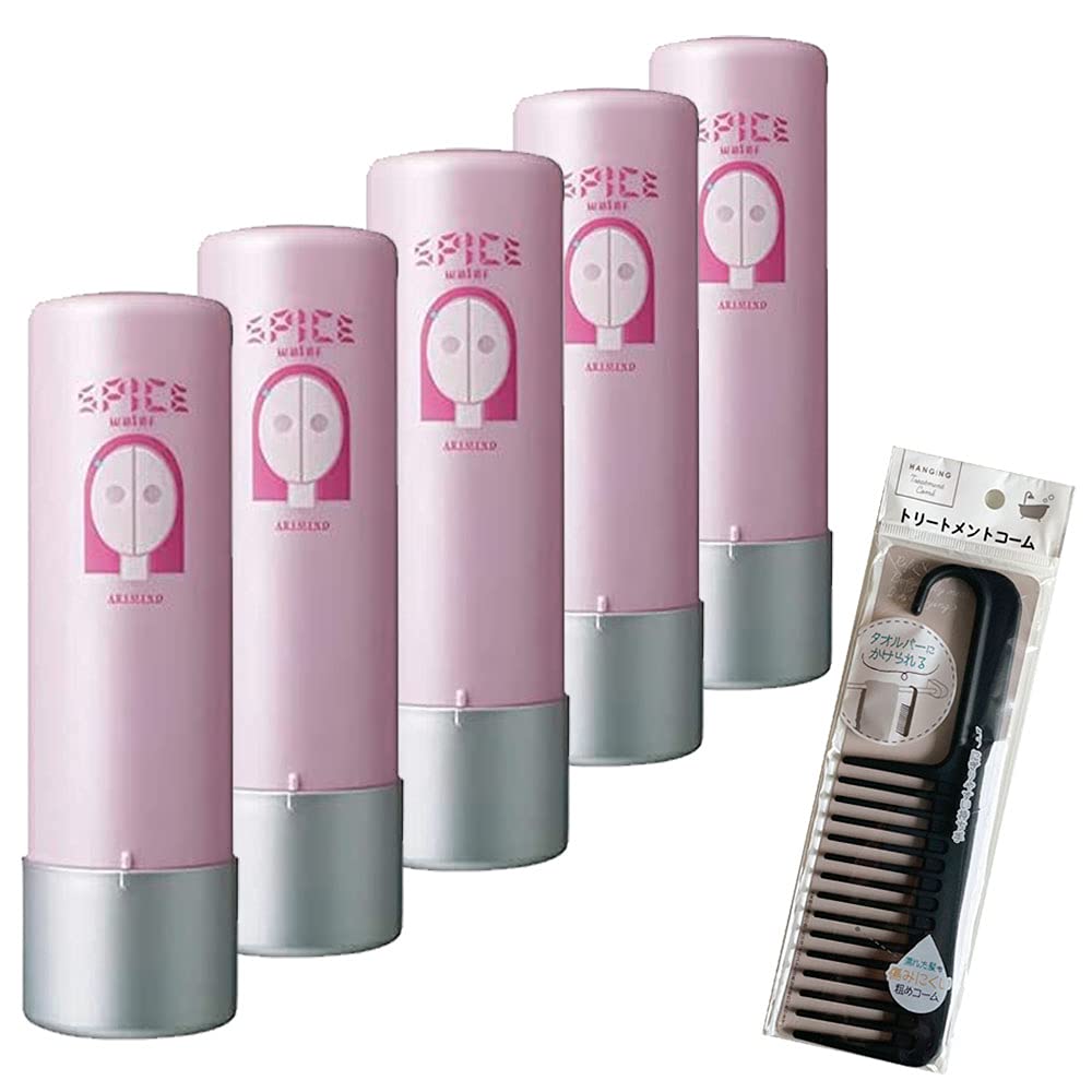 

Специальный набор Arimino Spice Water Shining Straight SS 200 мл, в комплект входит 5 расчесок для ухода и