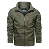 New Autumn and Winter Men's Quick-drying Jacket Hooded Trench Coat Outdoor Loose Windproof Breathable Casual Top Jacket Thin