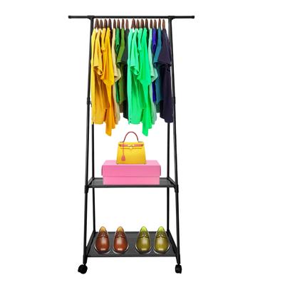 Majestic Home Donkey Coat Rack 160x55x42cm 2 Shelves 1 Top Bar