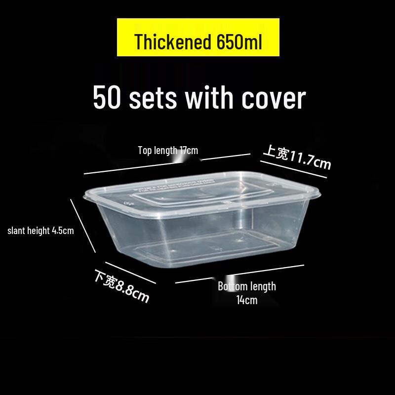 MOLUONA Disposable Food Storage Containers