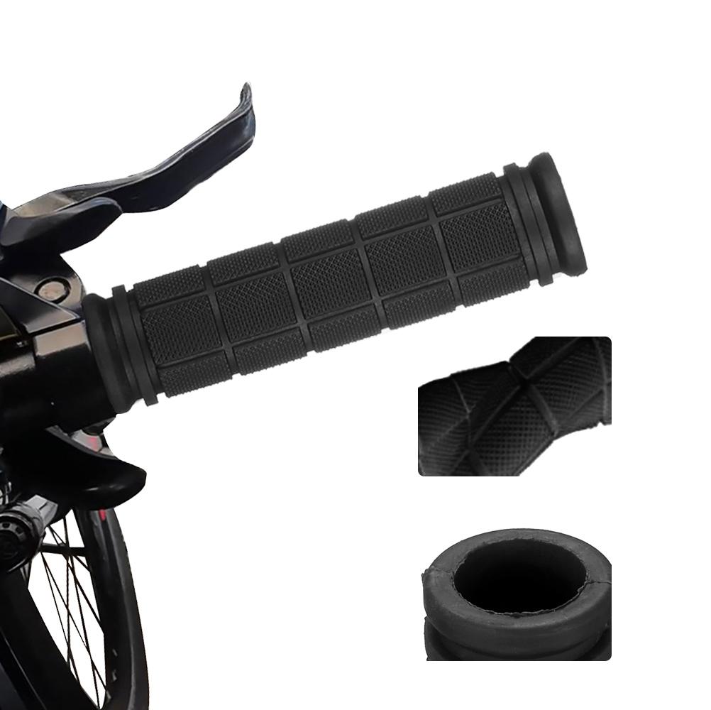Colorful Soft Rubber Bike Grips Universal MTB Fixed Gear Handlebar Grips Non-Slip Cycling Upgrade Accessories