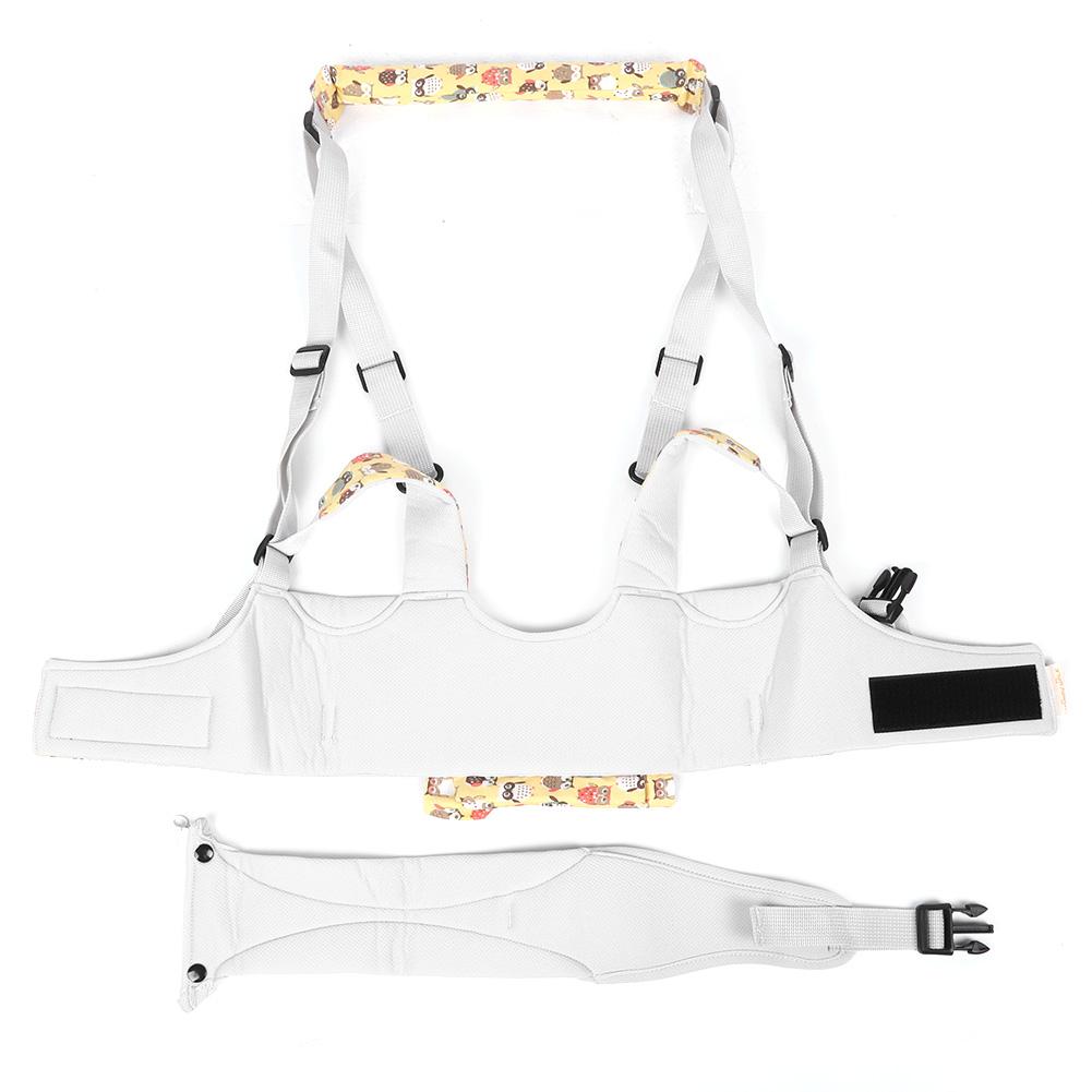 Baby Adjustable Walker Harness Toddler Safety Learning Walking Assist BeltLight Yellow