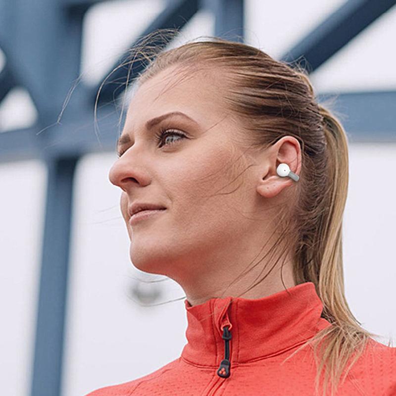 M-S8 Tws Wireless Bluetooth Headphones Bone Conduction Headset Hifi Stereo Music Ear Clip On Ear Earring Sports Earbuds With Mic