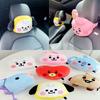 Bt21 Bts Kpop Plush Soft Car Neck Pillows Auto Rest Headrest Cushion Car Pillow