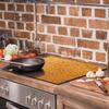 Glass Protective Stovetop Plate 60x52 Drops
