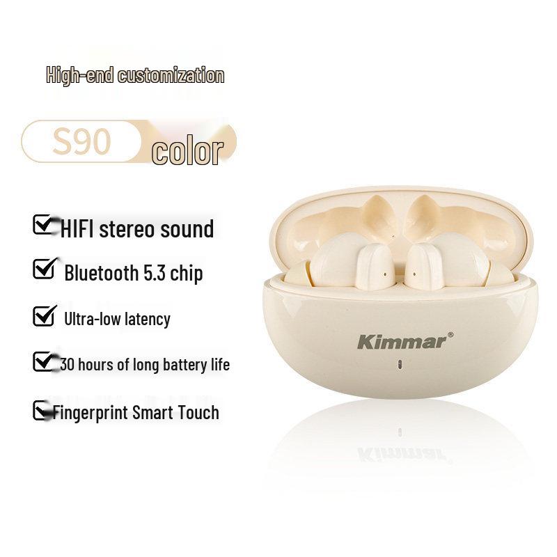 High-Quality In-Ear Noise-Cancelling Bluetooth Earphones with Long Battery Life for Android, Xiaomi, and Apple.