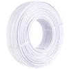 White Flat Sheathed RVVB Copper-Clad Aluminum Wire: 2-Core, 1.5/2.5/4/6 Sqmm Household Soft Electric Cable