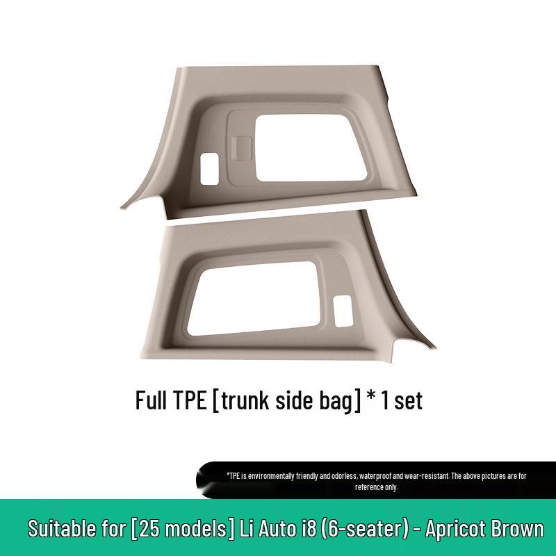 Compatible TPE Floor Mats for 25 Ideal i8 Models: Custom Car, Trunk, and Seat Back Mats