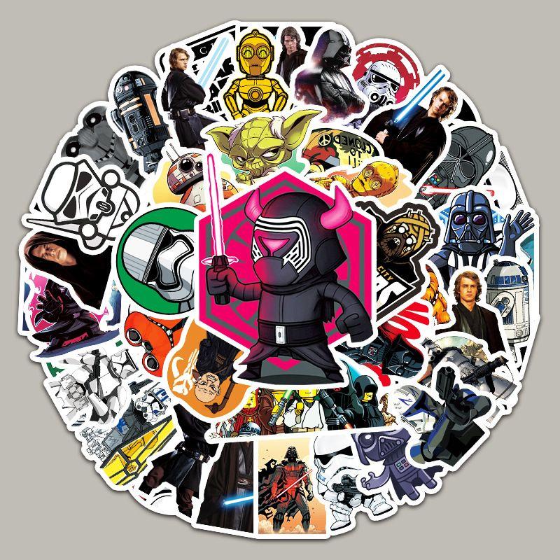 Star Wars Doodle Stickers - Kawaii Graffiti Decals