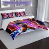 Dragon Ball Z Custom Name Text Print 1Pc Bedding Set Duvet Cover With Two Pillowcases Soft Bed Linen For Household Bedroom