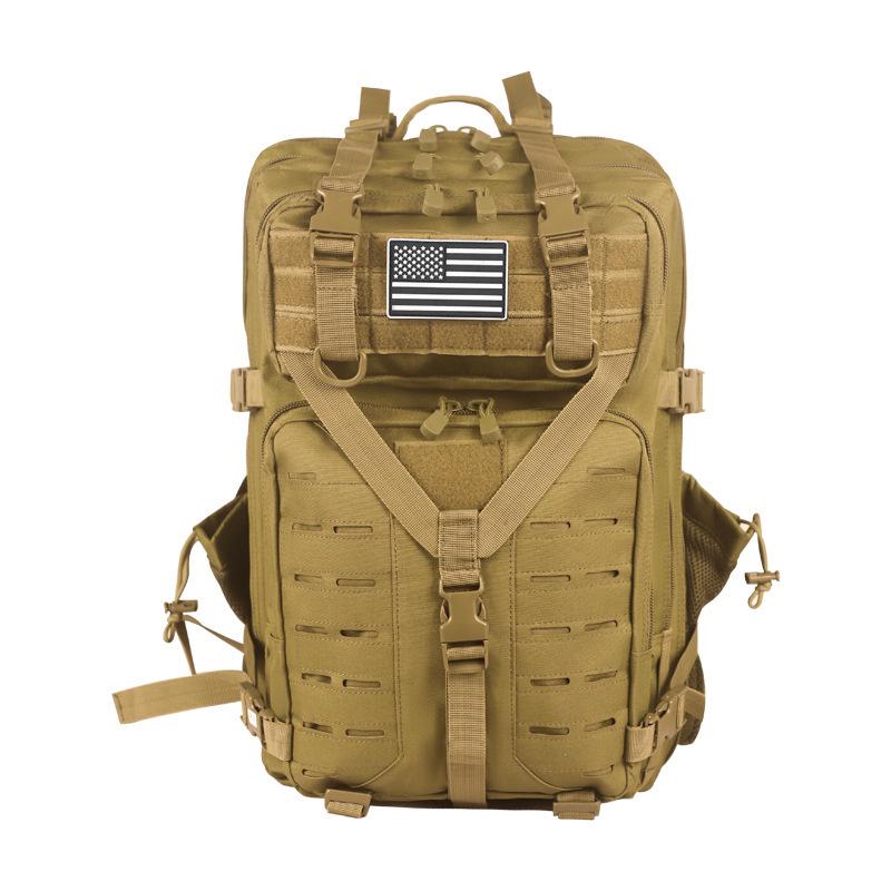 Tactical Camouflage Oxford Cloth Backpack - Large Capacity for Outdoor and Training