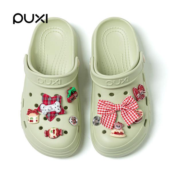 Men's EVA Non-Slip Thick Sole Closed-Toe Summer Outdoor Slippers