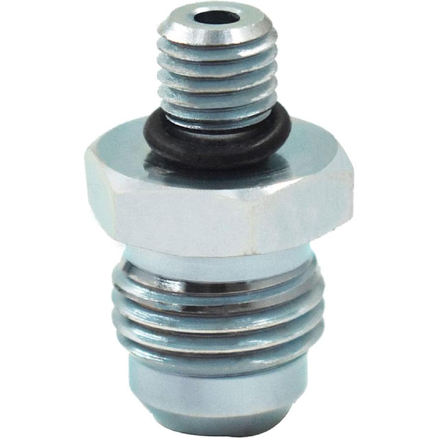 WFLNHB 6An x 5/16-24 O Ring Thread Fitting spittier/oil Return Port Adapter Fittings Replacement for Ford Mopar Hydraulic Booster