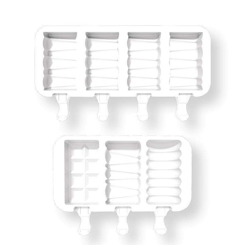 Popsicle Molds Silicone Ice Pop Molds BPA Free Popsicle Mold Reusable Easy Release Ice Pop Make Ice Mold