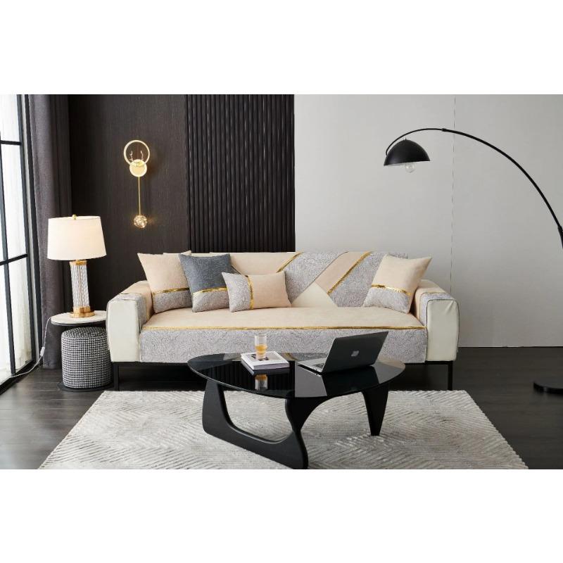 Luxury Chenille Sofa Cover Nordic Four Seasons Universal Anti-slip Sofa Cushion Home Living Room Decoration Sofa Towel Slipcover