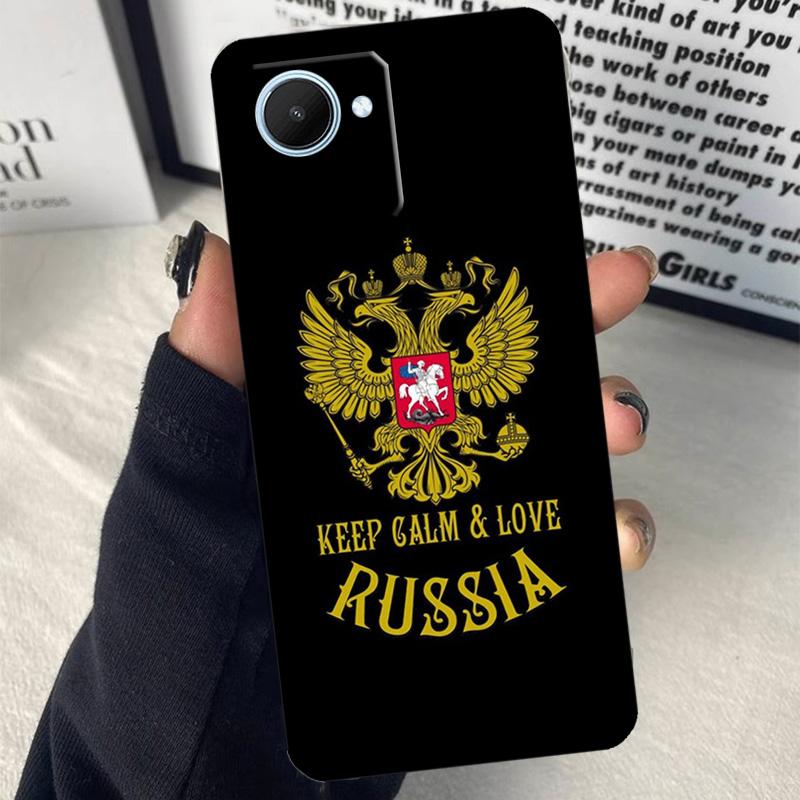 

Russian Empire Coat of Arms For Realme C63 C71 C55 C67 C51 C75 C61 C65 C53 10 11 12 13 14 15 Pro Plus GT6 GT7 Pro Case Realme GT7 Pro