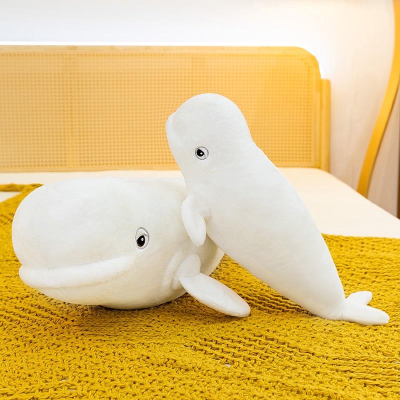 Marine animal series simulated whale plush toy doll large pillow bed cushion doll